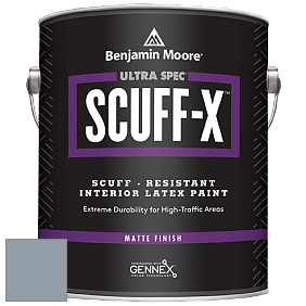Benjamin Moore 484 Ultra Spec SCUFF-X Interior Matte Finish краска цвет AF-570 
