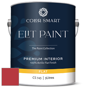 COLOR SMART CS 745 ELIT PAINT глубокоматовая моющаяся краска цвет 2000-10 Red