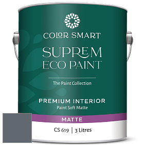 COLOR SMART CS 619 SUPREM ECO PAINT матовая краска цвет 1630 Ocean Floor