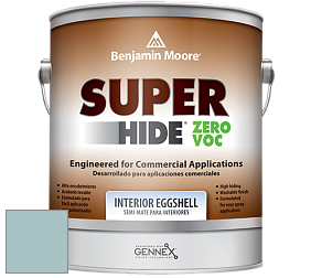 Benjamin Moore 357 Super Hide Zero Voc Interior Eggshell краска цвет 717 Paradiso