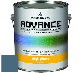 Benjamin Moore 794 Advance Interior Paint-High Gloss глянцевая алкидная эмаль цвет AF-530 