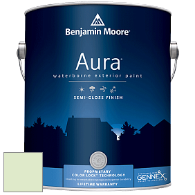 Benjamin Moore Aura 632 Waterborne Exterior Semi-Gloss Finish краска цвет 554 Easter Hunt