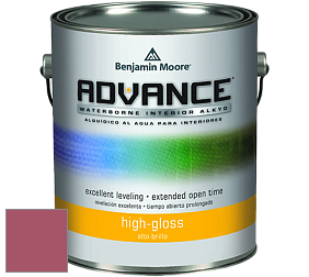 Benjamin Moore 794 Advance Interior Paint-High Gloss глянцевая алкидная эмаль цвет 2084-30 Rouge