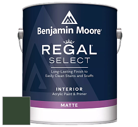 Benjamin Moore 548 IRegal Select Interior Paint - Matte краска цвет RAL 6020 