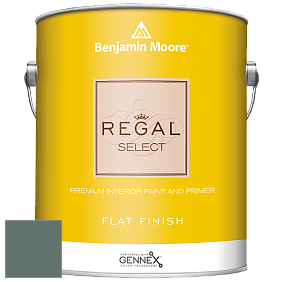 Benjamin Moore 547 Regal Select Waterborne Interior Flat Finish краска цвет 692 Jack Pine