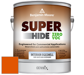 Benjamin Moore 357 Super Hide Zero Voc Interior Eggshell краска цвет RAL 2009 