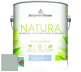 Benjamin Moore 513 Natura Interior Eggshell Finish краска с блеском цвет 703 Catalina Blue