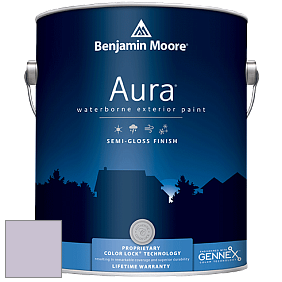 Benjamin Moore Aura 632 Waterborne Exterior Semi-Gloss Finish краска цвет 1382 Violet Petal