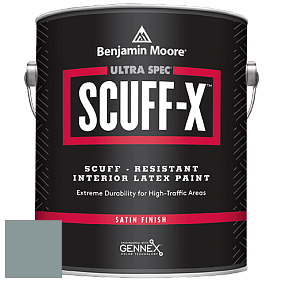 Benjamin Moore 486 Ultra Spec SCUFF-X Interior Satin Finish краска цвет NCS S 4010-B50G 