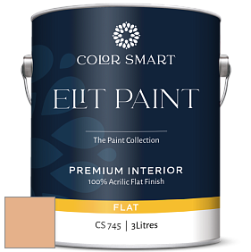 COLOR SMART CS 745 ELIT PAINT глубокоматовая моющаяся краска цвет 117 Persian Melon
