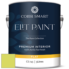 COLOR SMART CS 745 ELIT PAINT глубокоматовая моющаяся краска цвет 2026-40 Apple Green