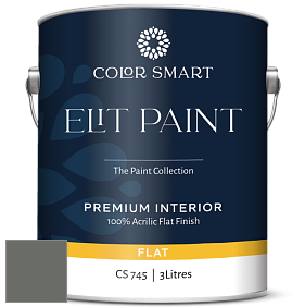 COLOR SMART CS 745 ELIT PAINT глубокоматовая моющаяся краска цвет 1575 Rainy Afternoon