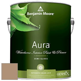 Benjamin Moore Aura 528 Waterborne Interior Semi-gloss Finish краска цвет AF-125 