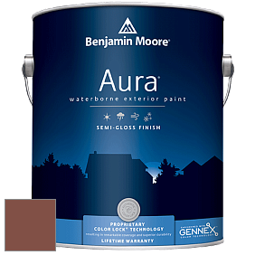 Benjamin Moore Aura 632 Waterborne Exterior Semi-Gloss Finish краска цвет 2094-20 Copper Mine