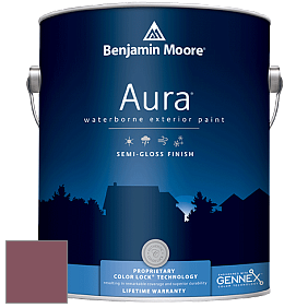 Benjamin Moore Aura 632 Waterborne Exterior Semi-Gloss Finish краска цвет 2082-30 Cherokee Brick