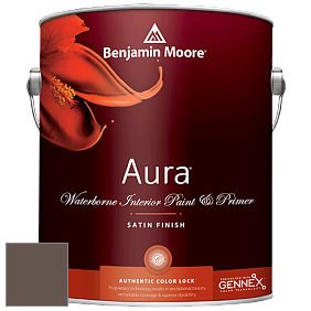 Benjamin Moore Aura 526 Waterborne Interior Satin Finish покрытие цвет AF-170 