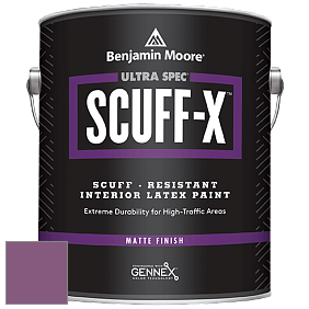 Benjamin Moore 484 Ultra Spec SCUFF-X Interior Matte Finish краска цвет NCS S 4040-R40B 