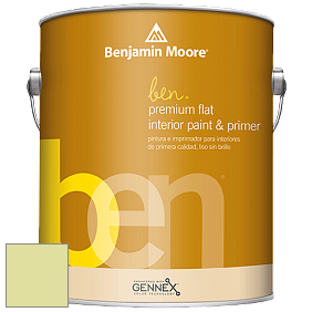 Benjamin Moore Ben W625 Premium Interior Latex Flat краска цвет 402 Neon