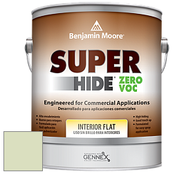 Benjamin Moore 355 Super Hide Zero Voc Interior Flat краска цвет 540 Country Green