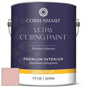 COLOR SMART CS 758 ULTRA CEILING PAINT ультраматовая краска цвет 2089-50 Salmon Berry