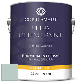 COLOR SMART CS 758 ULTRA CEILING PAINT ультраматовая краска цвет 709 Heavenly Blue