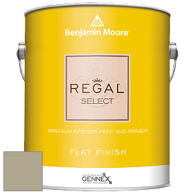 Benjamin Moore 547 Regal Select Waterborne Interior Flat Finish краска цвет 1510 Dried Basil