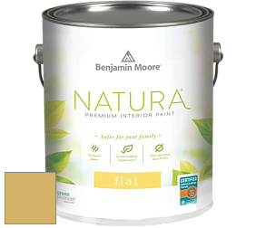 Benjamin Moore 512 Natura Interior Flat Finish матовая краска цвет 278 Angel's Trumpet