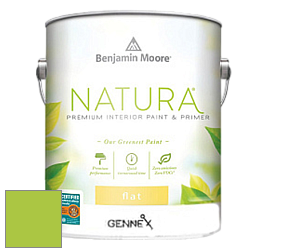 Benjamin Moore 514 Natura Interior Semi-Gloss Finish краска цвет NCS S 0570-G40Y 