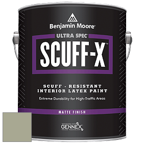 Benjamin Moore 484 Ultra Spec SCUFF-X Interior Matte Finish краска цвет 473 Weekend Getaway