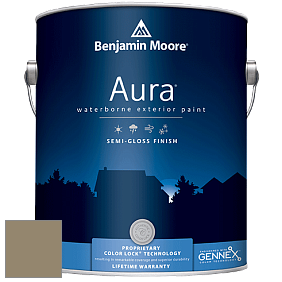 Benjamin Moore Aura 632 Waterborne Exterior Semi-Gloss Finish краска цвет 1532 Majestic Sage