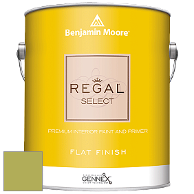 Benjamin Moore 547 Regal Select Waterborne Interior Flat Finish краска цвет 405 Perennial