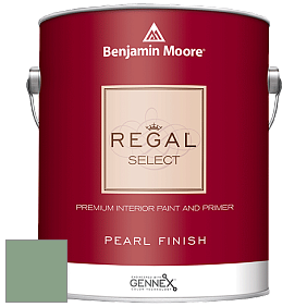 Benjamin Moore 550 Regal Select Waterborne Interior Pearl Finish краска цвет 628 Winchester Sage