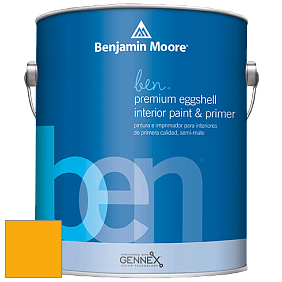 Benjamin Moore Ben W626 Premium Interior Latex Eggshell краска цвет 2020-20 Lemon Shine