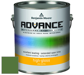 Benjamin Moore 794 Advance Interior Paint-High Gloss глянцевая алкидная эмаль цвет RAL 6025 