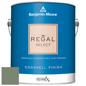 Benjamin Moore 549 Regal Select Waterborne Interior Eggshell Finish краска цвет 454 Cedar Path