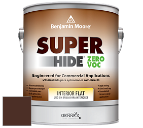 Benjamin Moore 355 Super Hide Zero Voc Interior Flat краска цвет RAL 8016 