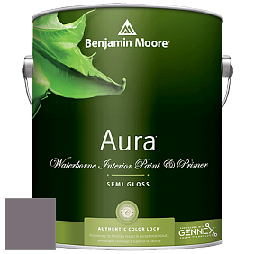 Benjamin Moore Aura 528 Waterborne Interior Semi-gloss Finish краска цвет AF-635 