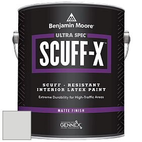 Benjamin Moore 484 Ultra Spec SCUFF-X Interior Matte Finish краска цвет 1611 Graytint