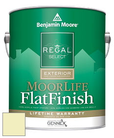 Benjamin Moore W105 Regal Select Exterior Paint-MoorLife Flat Finish краска цвет 2026-60 Summer Lime