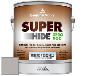 Benjamin Moore 357 Super Hide Zero Voc Interior Eggshell краска цвет 1467 Baltic Gray