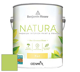 Benjamin Moore 514 Natura Interior Semi-Gloss Finish краска цвет NCS S 0560-G40Y 