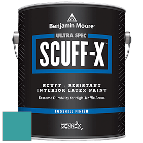 Benjamin Moore 485 Ultra Spec SCUFF-X Interior Eggshell Finish краска цвет 741 San Jose Blue
