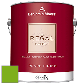 Benjamin Moore 550 Regal Select Waterborne Interior Pearl Finish краска цвет 2031-20 Paradise Green