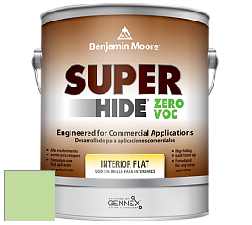Benjamin Moore 355 Super Hide Zero Voc Interior Flat краска цвет 556 Sounds of Nature