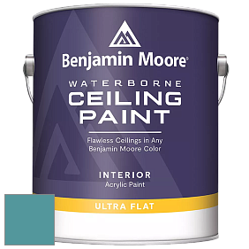 Benjamin Moore 508 Waterborne Ceiling Paint краска для потолков цвет 726 Rendezvous Bay