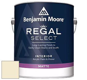 Benjamin Moore 548 IRegal Select Interior Paint - Matte краска цвет 934 Light as a Feather