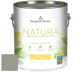 Benjamin Moore 512 Natura Interior Flat Finish матовая краска цвет NCS S 4005-G50Y 