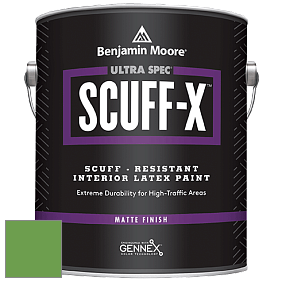 Benjamin Moore 484 Ultra Spec SCUFF-X Interior Matte Finish краска цвет 560 Sullivan Green