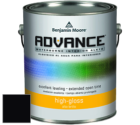 Benjamin Moore 794 Advance Interior Paint-High Gloss глянцевая алкидная эмаль цвет RAL 9005 