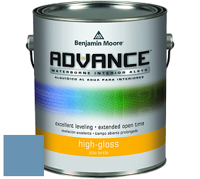 Benjamin Moore 794 Advance Interior Paint-High Gloss глянцевая алкидная эмаль цвет 810 Blue Dragon